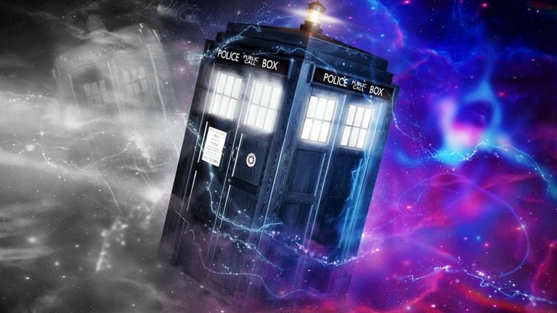 Doctor Who's Tardis in space
